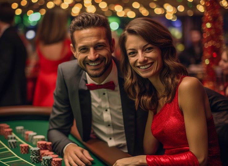 Hasil akhir Lightning Baccarat dengan multiplier diterapkan dan pembayaran ditampilkan