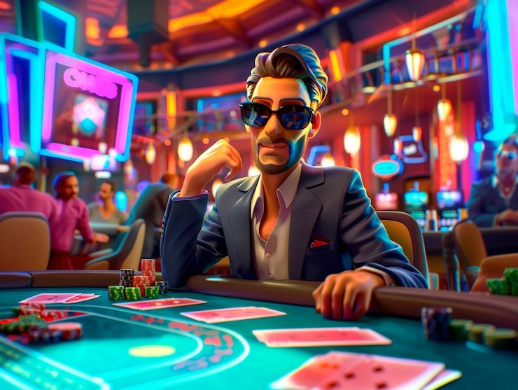 Antarmuka roulette interaktif di raja88 slot